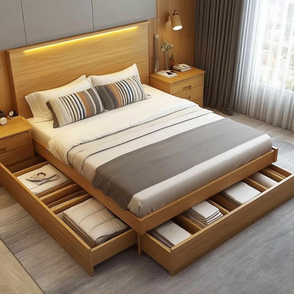 Luxury bedroom by Rasluck
